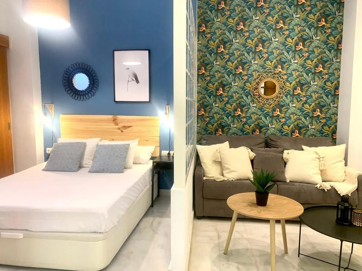 Апартаменты Homely Malaga Pozos Dulces 27 Centro Historico Испания
